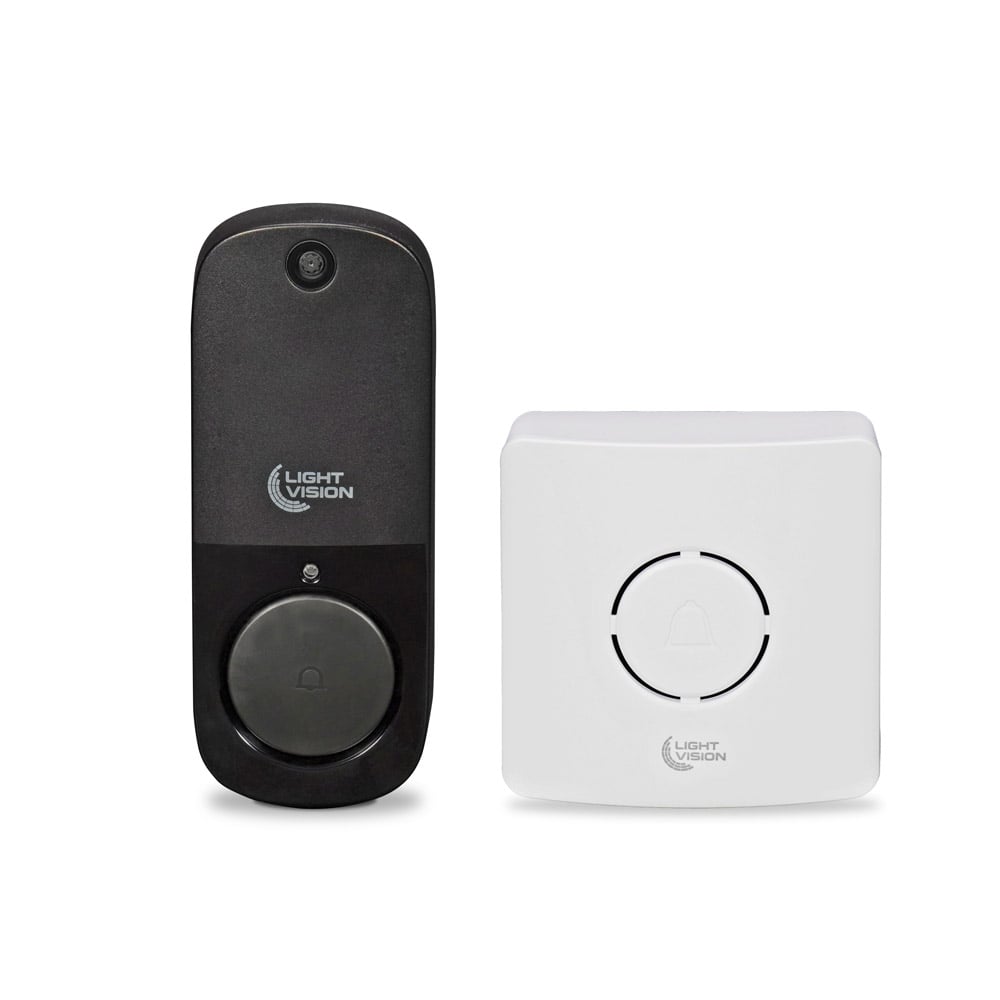 Дверний WiFi дзвінок Light Vision VLC-DR10T(Tuya) White з ІЧ-датчиком руху купити в Україні