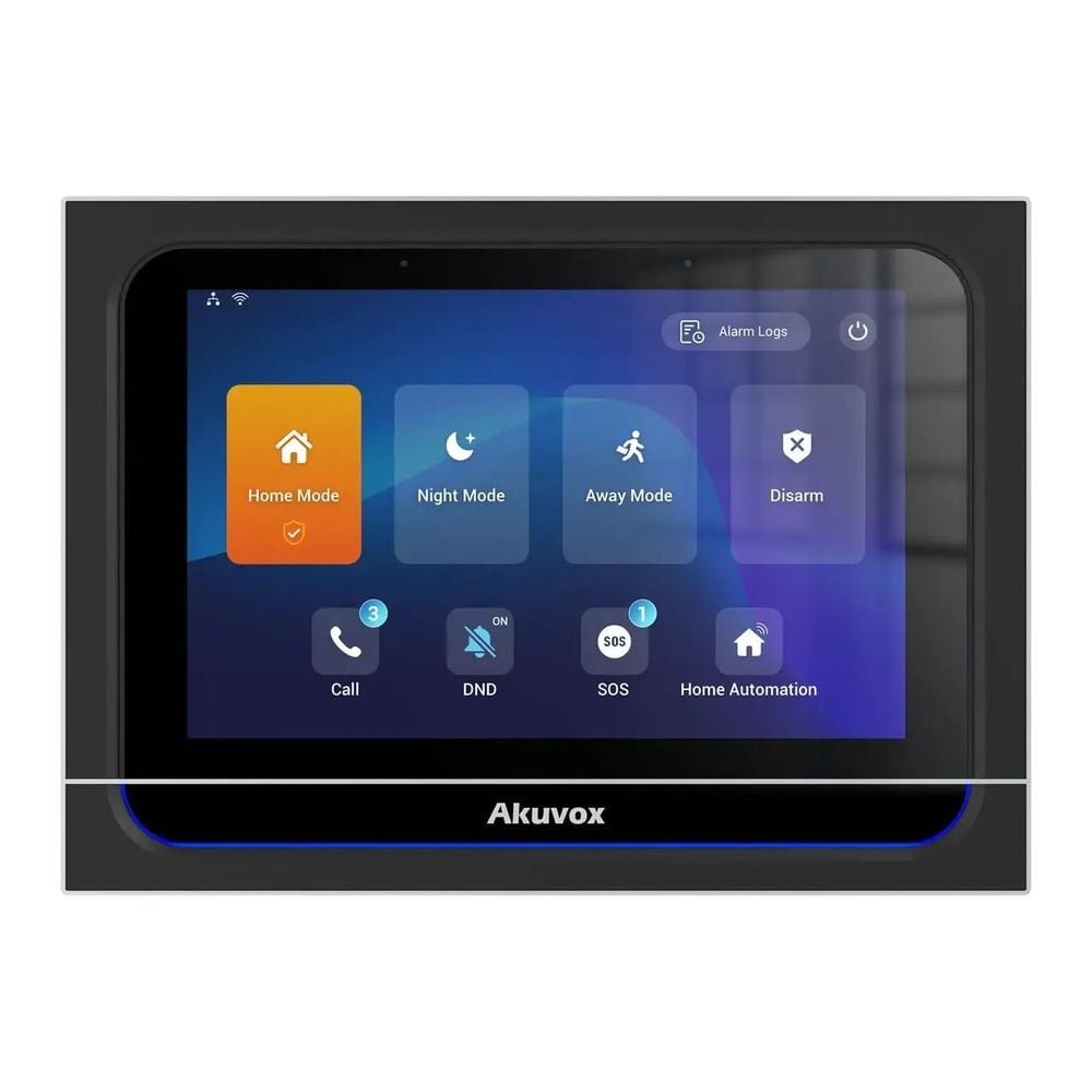 Відеодомофон 7” WiFi Akuvox X933H SIP Black Android з Zigbee 3.0 та Bluetooth купити в Україні