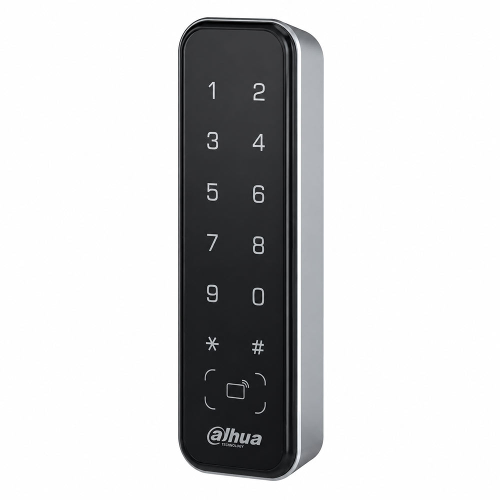 Считыватель Mifare с клавиатурой Dahua DHI-ASR2201A водонепроницаемый IP66 купить в Украине
