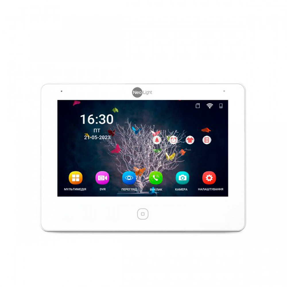 Видеодомофон ALPHA IPW WHITE Neolight купить в Украине