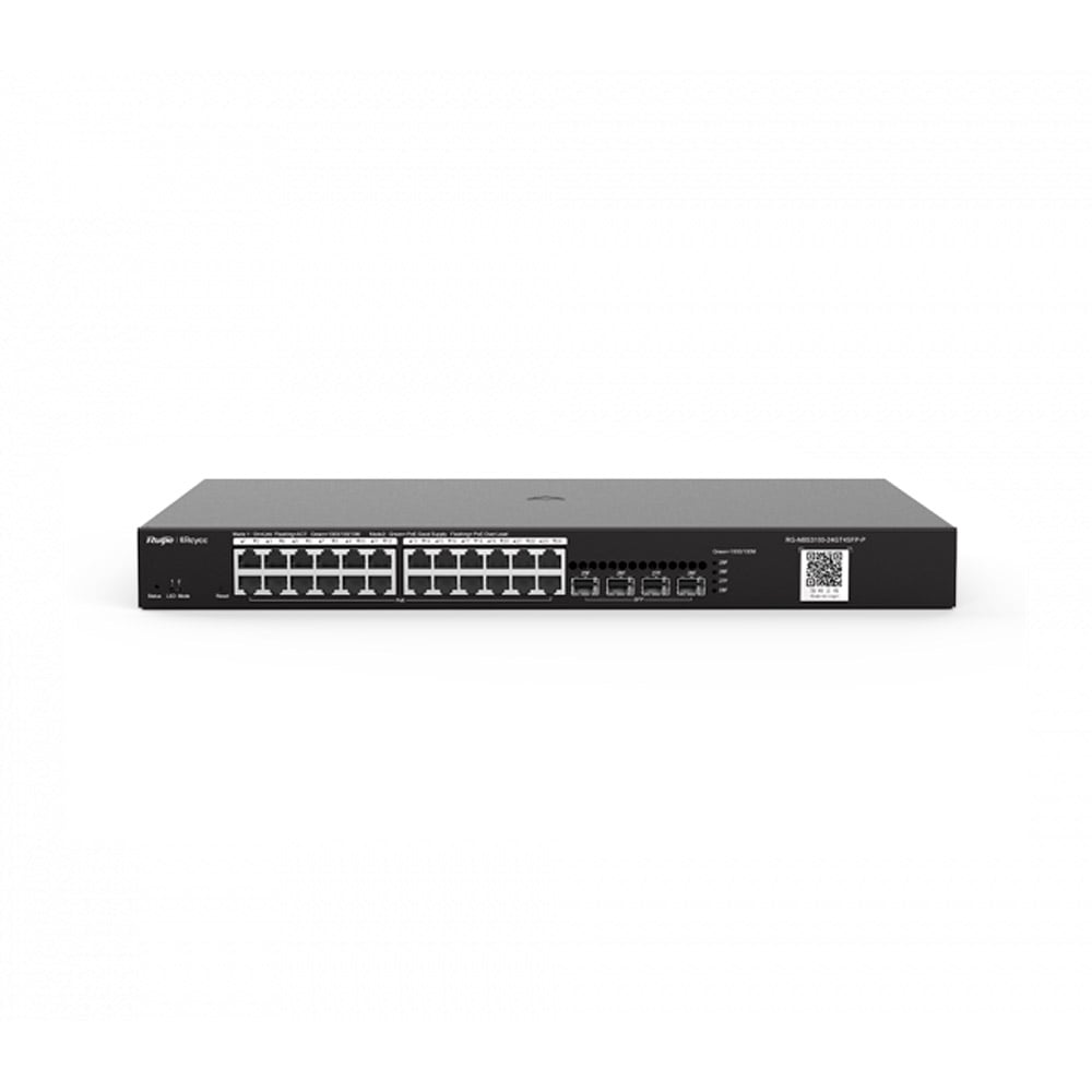 PoE-комутатор RG-NBS3100-24GT4SFP-P Ruijie купити в Україні