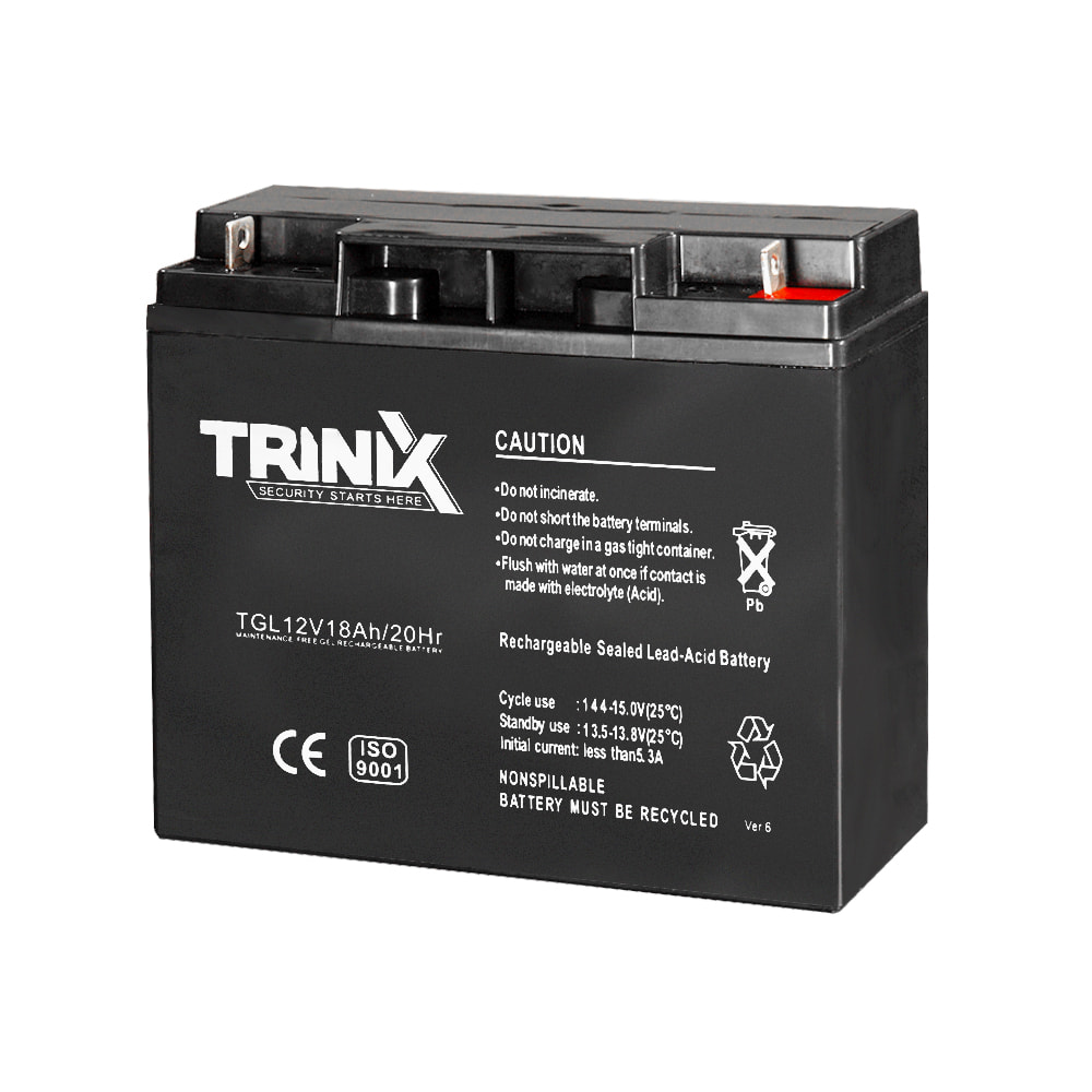 Аккумуляторная батарея гелевая 12В 18Ач Trinix TGL12V18Ah/20Hr GEL купить в Украине