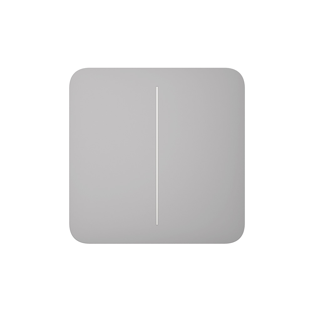 Кнопка Button (fog/димна) для LightSwitch SoloButton (2-gang) Ajax купити в Україні