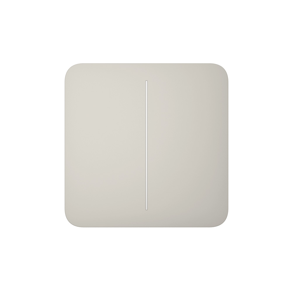 Кнопка Button (oyster/устрична) для LightSwitch SoloButton (2-gang) Ajax купити в Україні