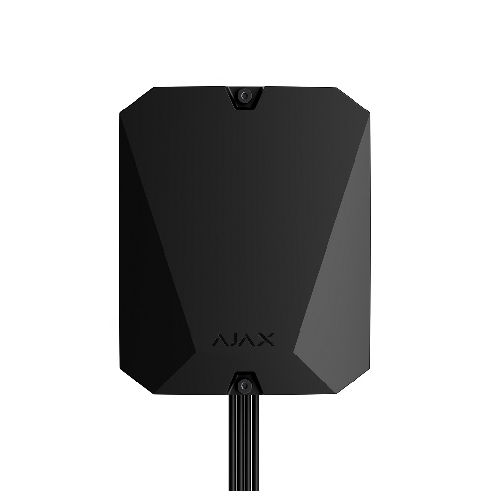 Дротовий  трансмітер Ajax MultiTransmitter Fibra Black  для інтеграції сторонніх датчиків купити в Україні