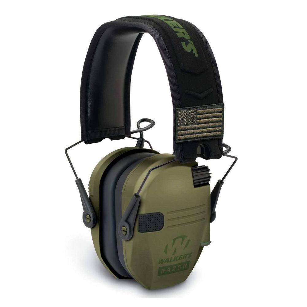 Активные наушники для стрельбы Walker's Razor Slim Electronic Muffs (ODG) купить в Украине