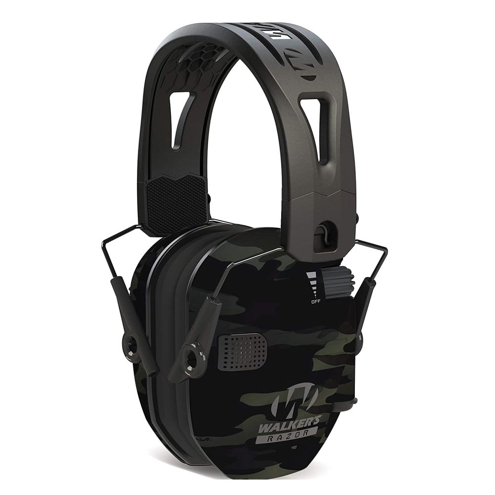 Активные наушники для стрельбы Walker's Razor Slim Tacti-Grip Multicam Black купить в Украине