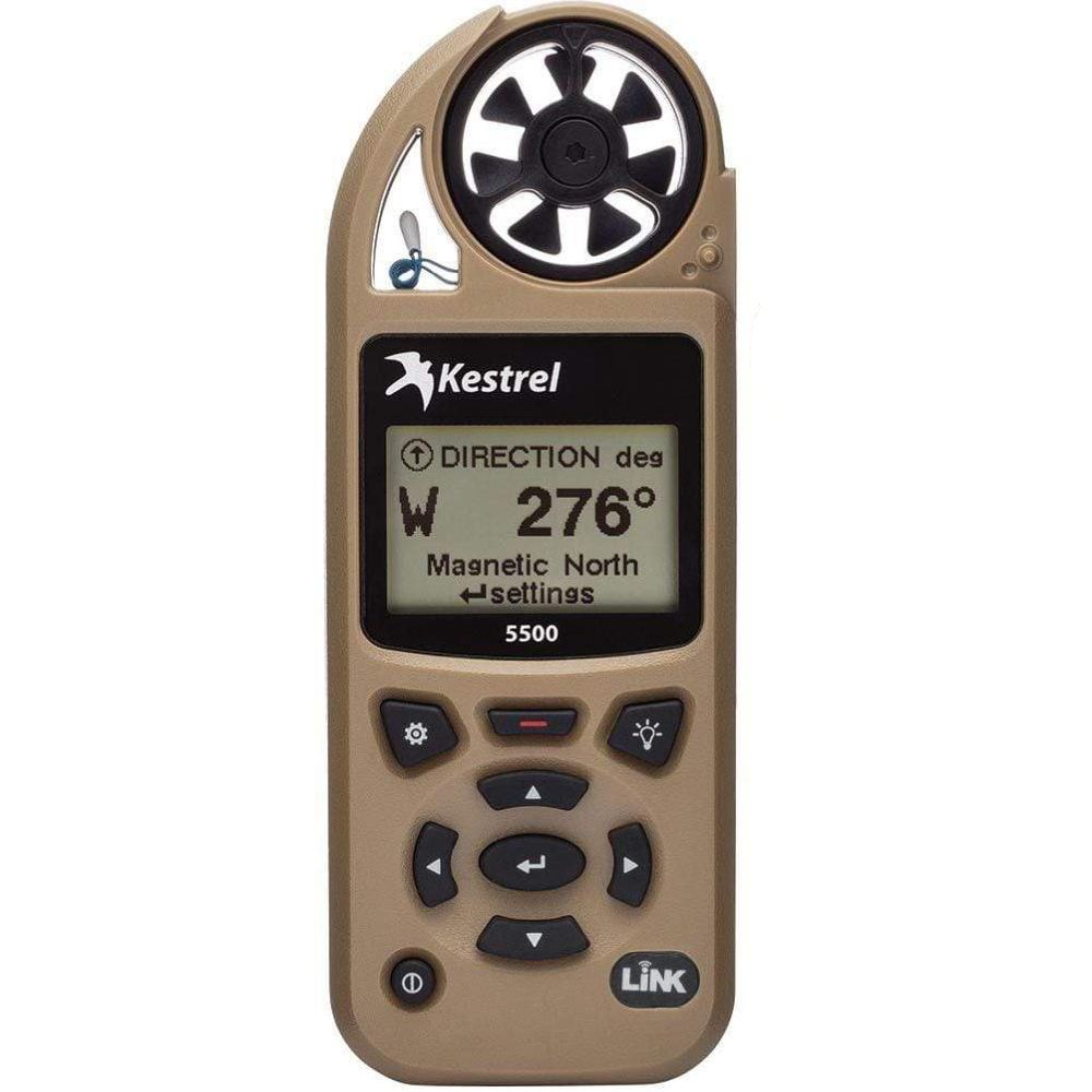 Метеостанція Kestrel 5500 LiNK Tan з Bluetooth та флюгером купити в Україні