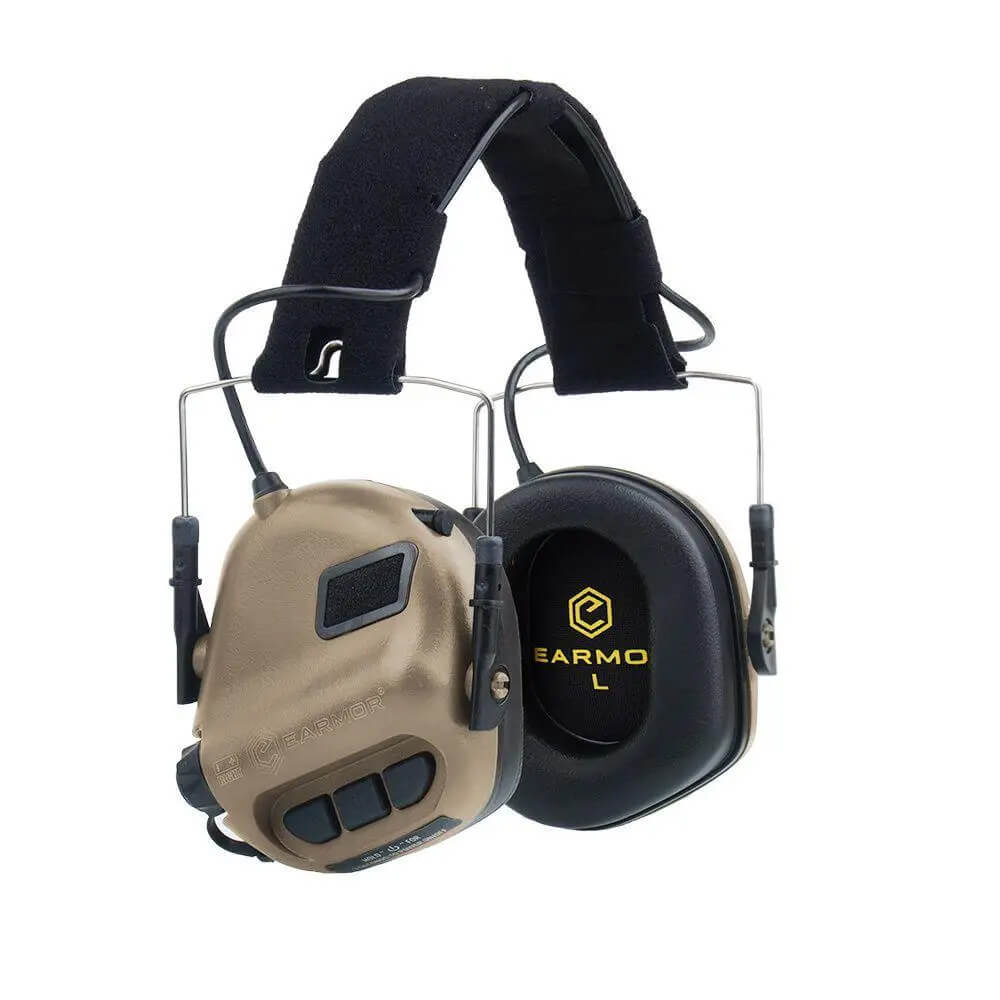 Активные защитные наушники Earmor M31 (TN) Tan купить в Украине