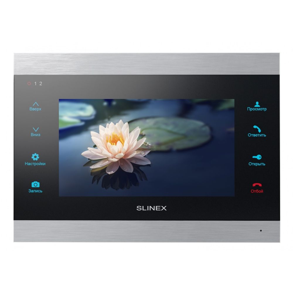 Видеодомофон 7" WiFi Slinex SL-07 Cloud Silver+Black купить в Украине