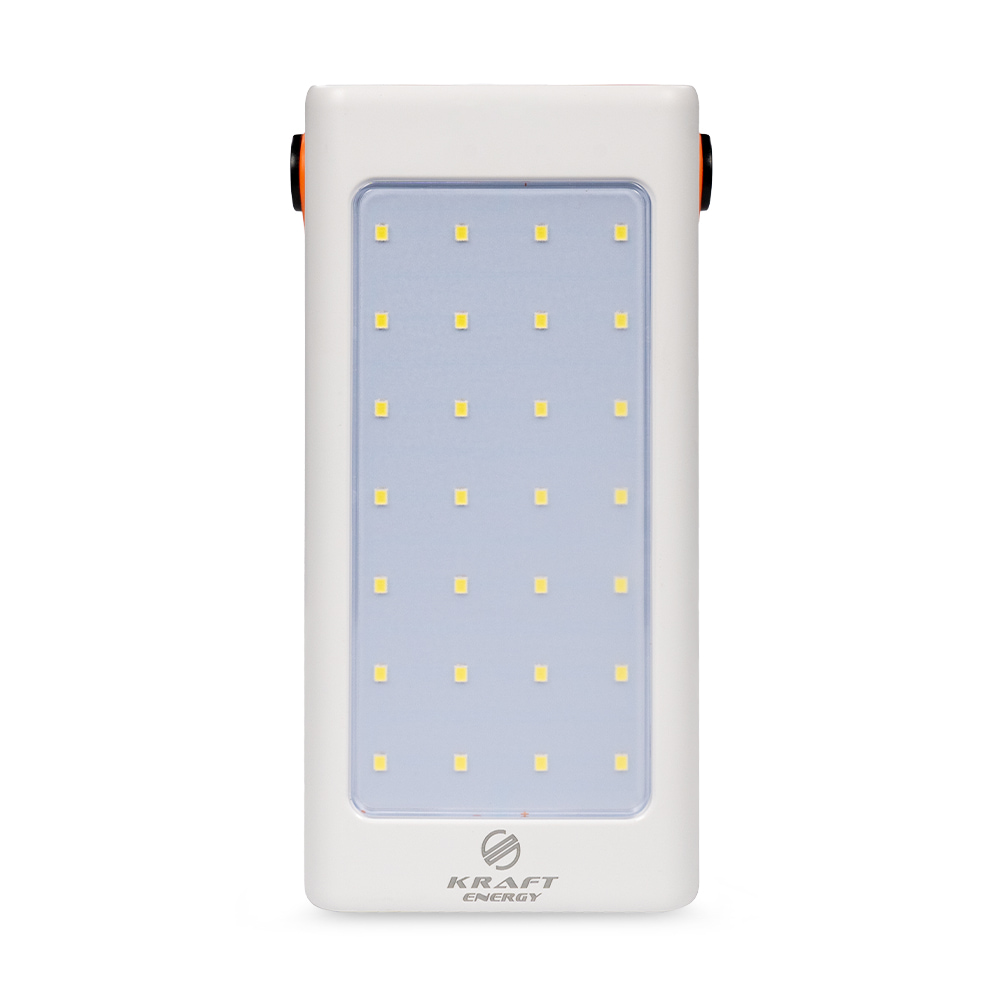 Повербанк 90000mAh Power Bank Kraft KPB-2490FCL White 22.5W QC3.0 LED-ліхтар купити в Україні