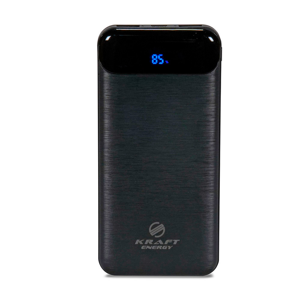 Повербанк 20000 mAh Power Bank Kraft KPB-2020FC Black 22.5W QC3.0 купити в Україні