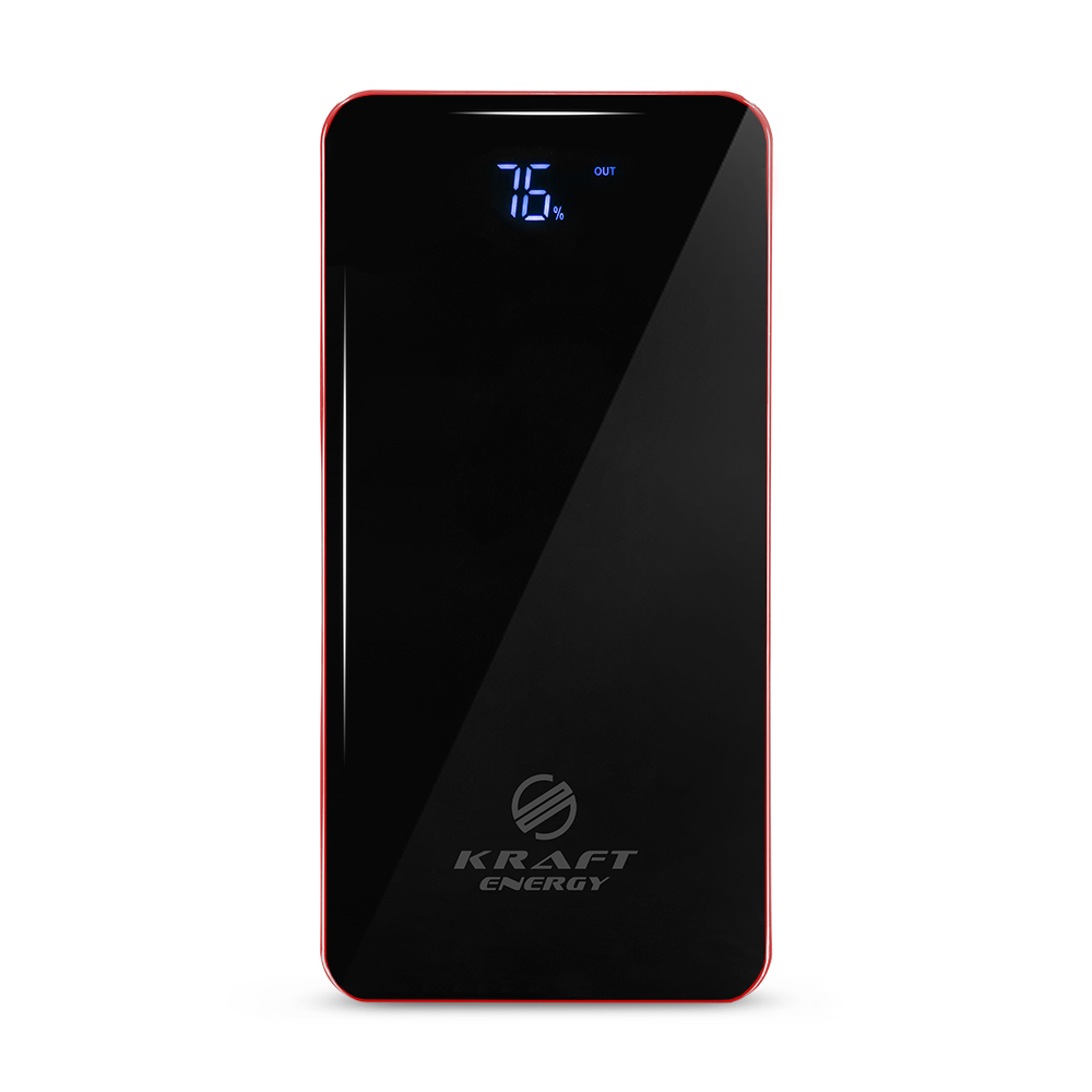 Повербанк 50000mAh Power Bank Kraft KPB-1650L Red 2 светодиоды купить в Украине