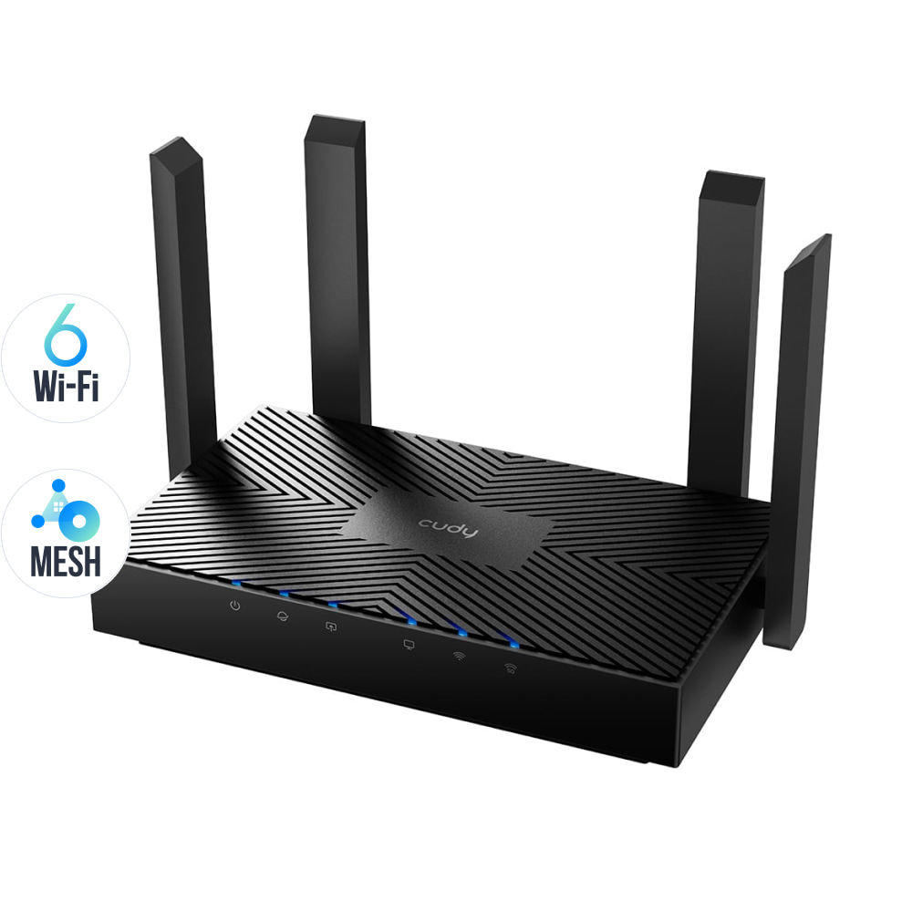 WiFi 6 Mesh-маршрутизатор Cudy WR3000 двухдиапазонный гигабитный AX3000