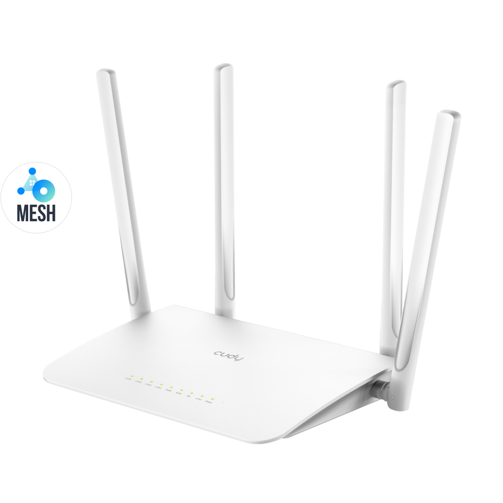 WiFi 5 Mesh-маршрутизатор Cudy WR1300 дводіапазонний гігабітний AC1200 купити в Україні