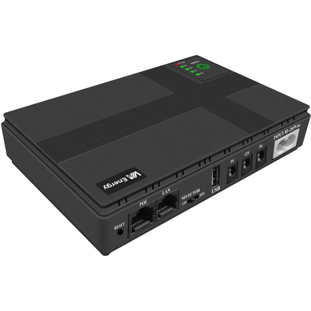 Источник бесперебойного питания VIA Energy Mini UPS 2.0 10400mAh 36W купить в Украине