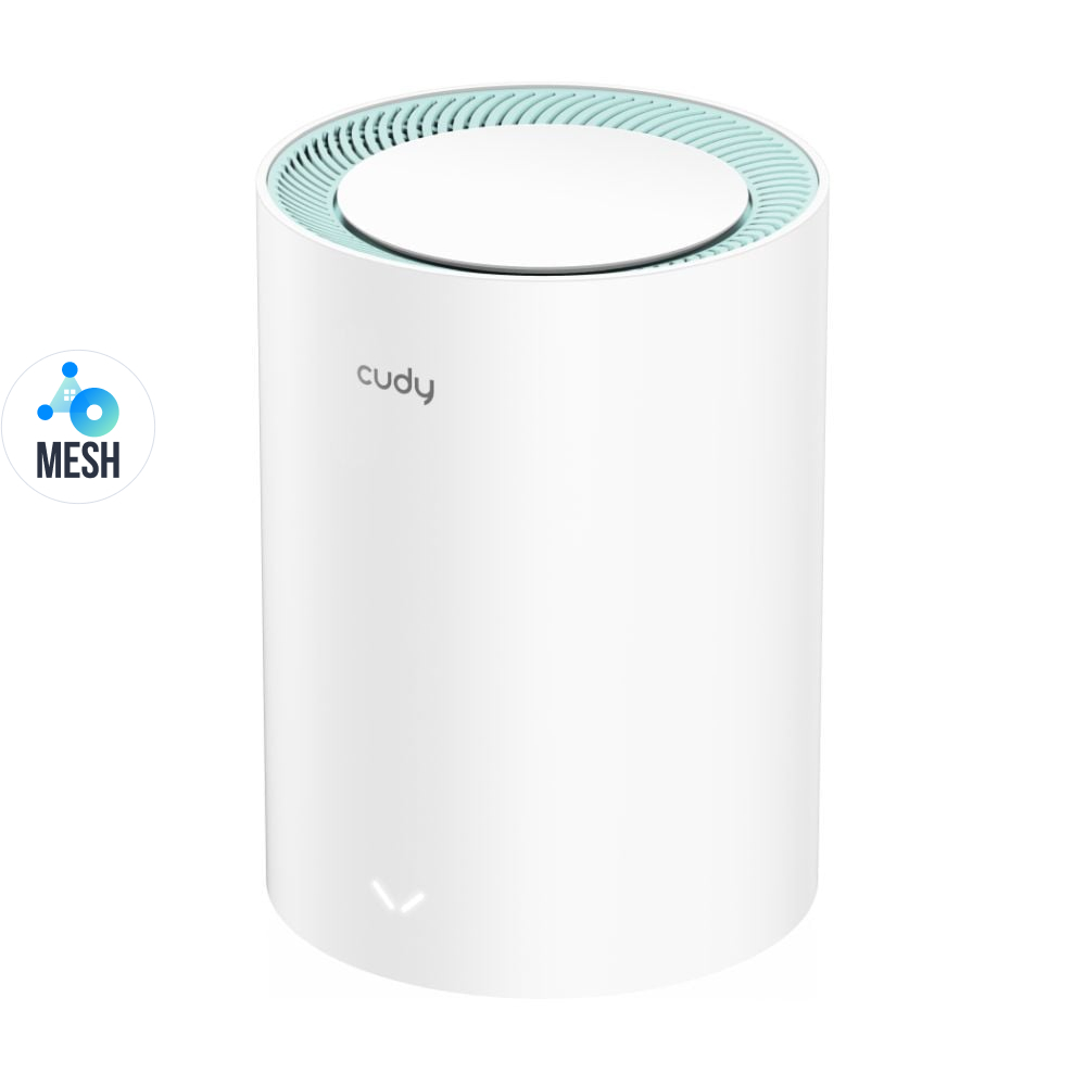 Маршрутизатор WiFi Mesh-система WiFi 5 Cudy M1300 (1-Pack) дводіапазонний гігабітний AC1200 купити в Україні