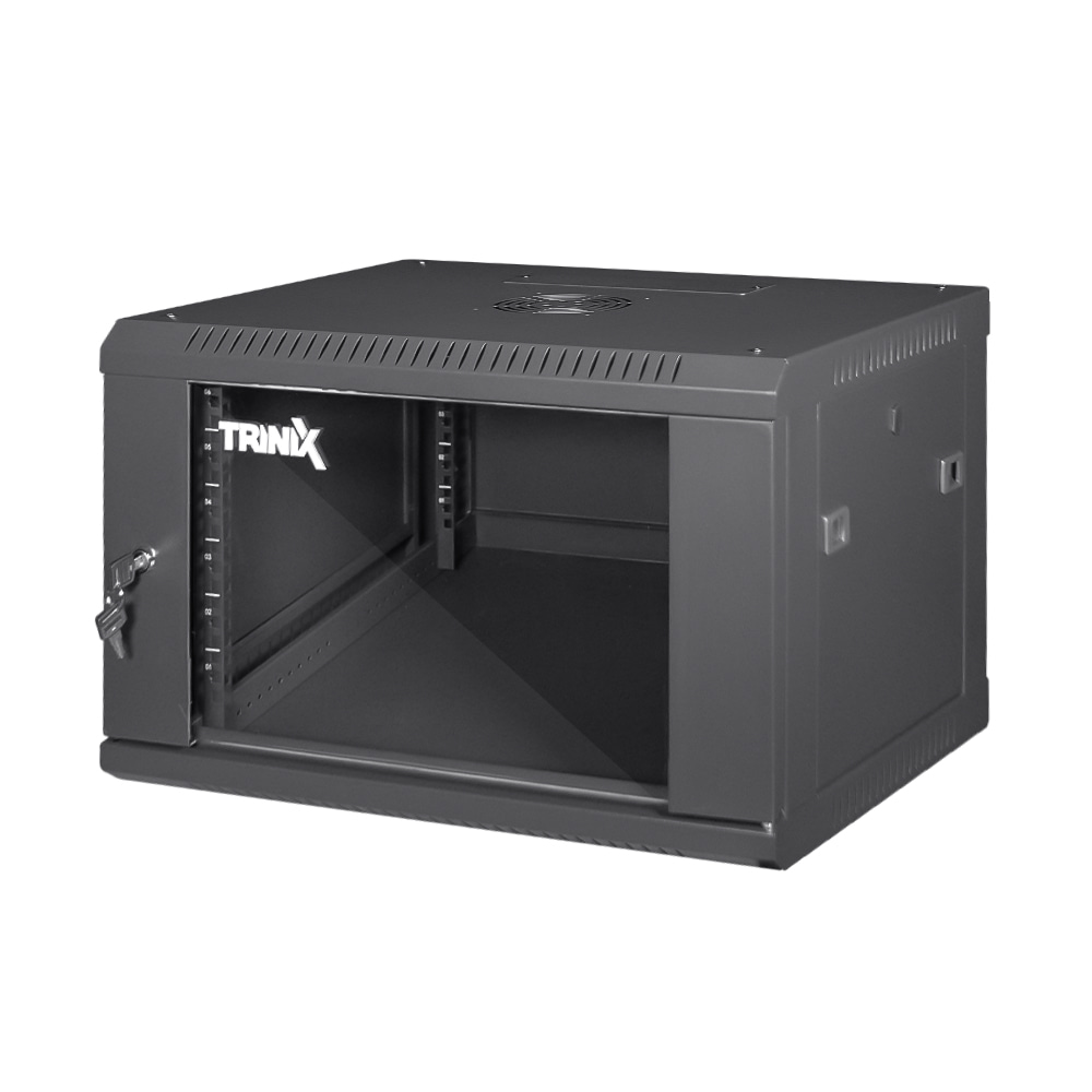 Комутаційна шафа Trinix TRX-6U/600x450x370 Black купити в Україні