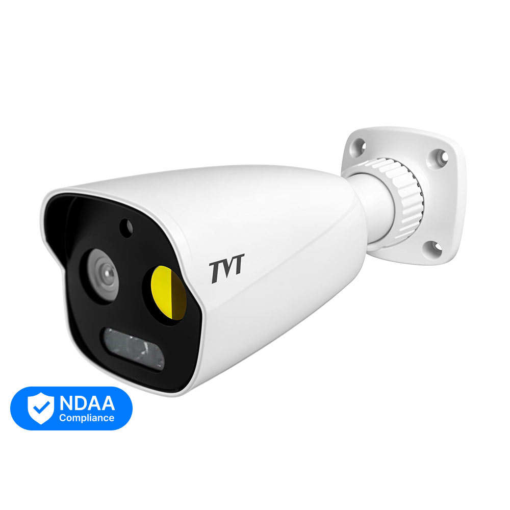 Тепловізійна IP-відеокамера TVT TD-5422E1-VT(7/PE) Thermal 256x192 f=7mm Optical 5Mp f=8mm купити в Україні