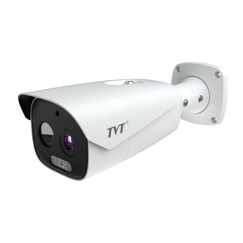 Тепловізійна IP-відеокамера TVT TD-5433E1-VT(25/PE) Thermal 384*288 f=25mm Optical 5Mp f=16mm купити в Україні