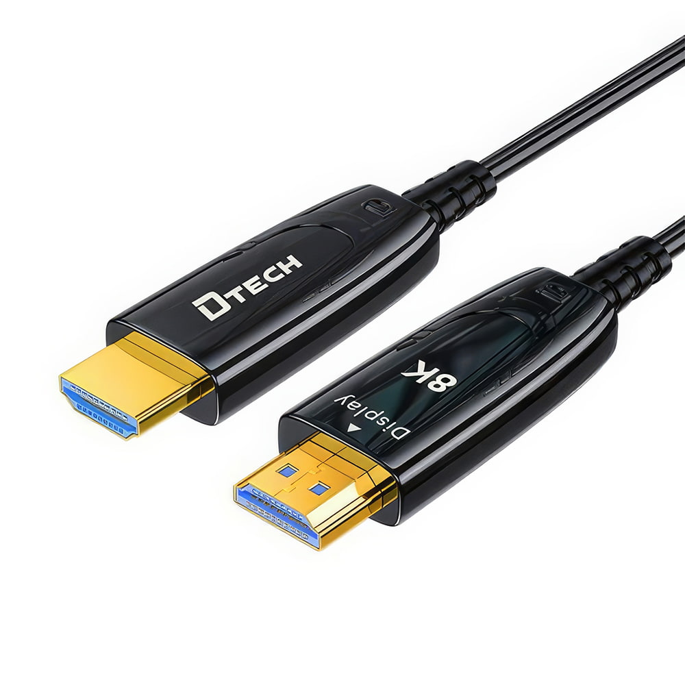 Кабель оптичний HDMI 2.1 50m Dtech DT-HOF8050 купити в Україні