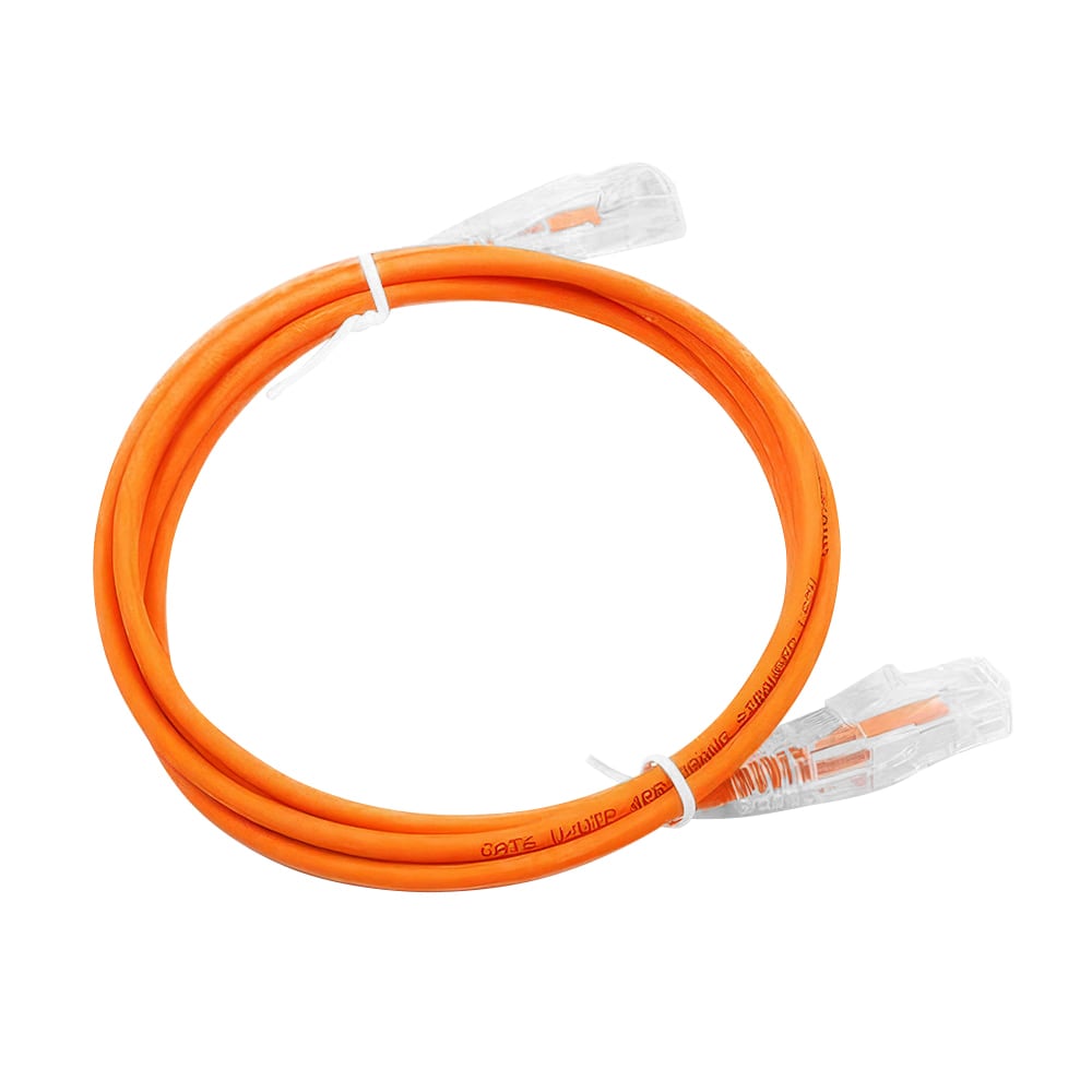 Патч-корд мережевий UTP / RJ45 / CAT6 / 1m / Orange / CU / 10Gbps Dtech DT-CAT6eO/001 купити в Україні