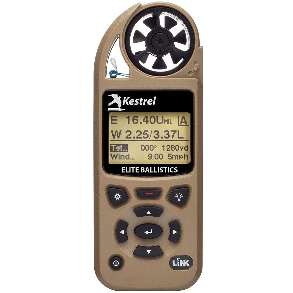 Метеостанція Kestrel 5700 Elite Applied Tan з Bluetooth та балістичним калькулятором купити в Україні