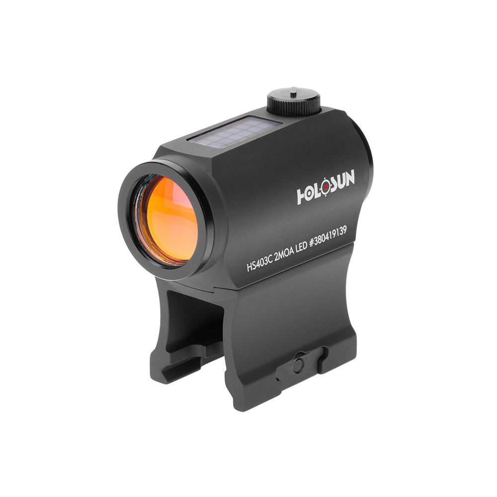 Коліматорний приціл Holosun HS403C 2MOA red dot із сонячною батареєю купити в Україні