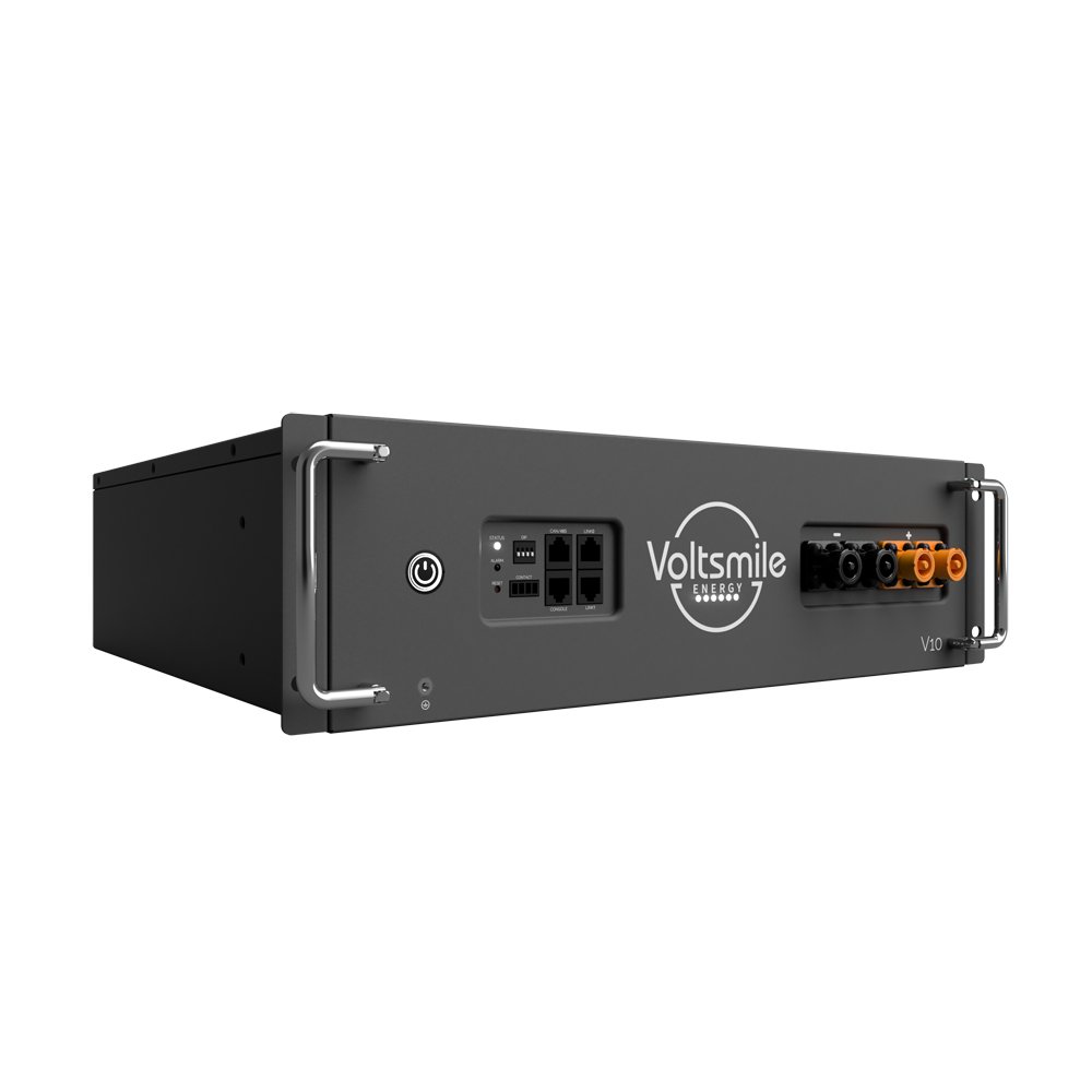 Аккумуляторная батарея литий-железо-фосфатная LiFePO4 51.2В 5120Вт*ч Voltsmile V10 Classic монтаж в стойку 19" купить в Украине