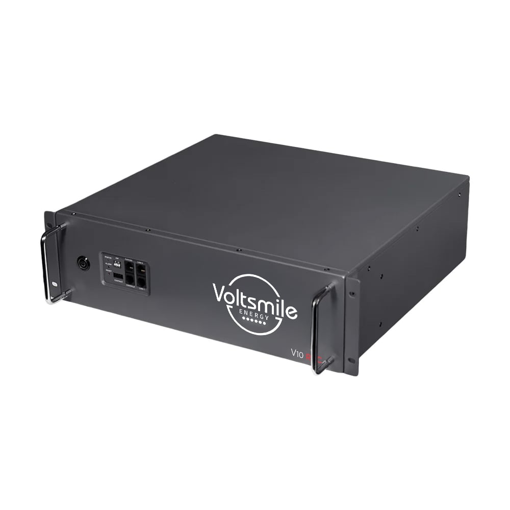 Акумуляторна батарея літій-залізо-фосфатна LiFePO4 51.2В 5120Вт*год Voltsmile RPC-V10 монтаж в стійку 19" купити в Україні