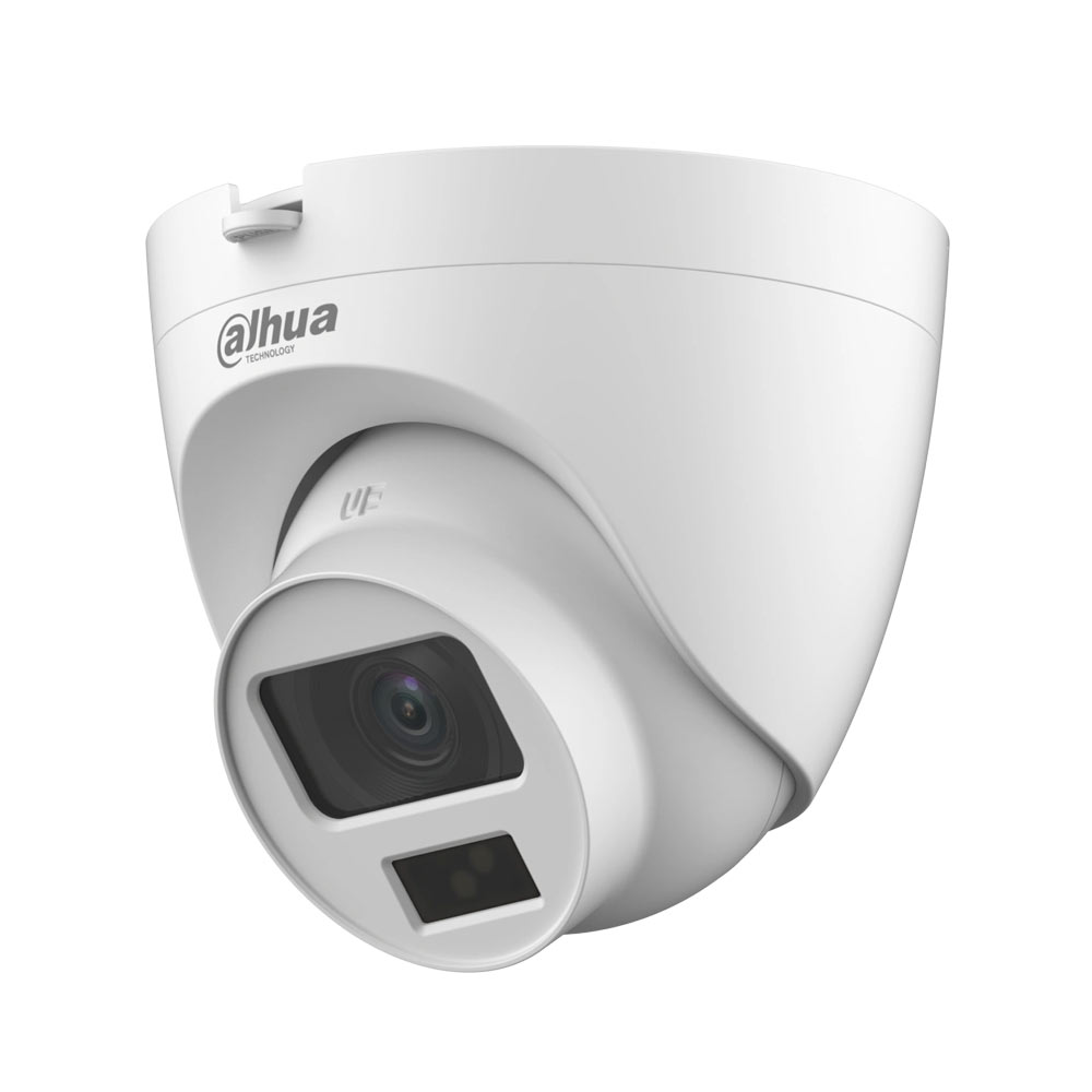 HDCVI-видеокамера 2Mp Dahua DH-HAC-HDW1200CLQP-IL-A f=2.8mm, ИК+LED, с микрофоном купить в Украине