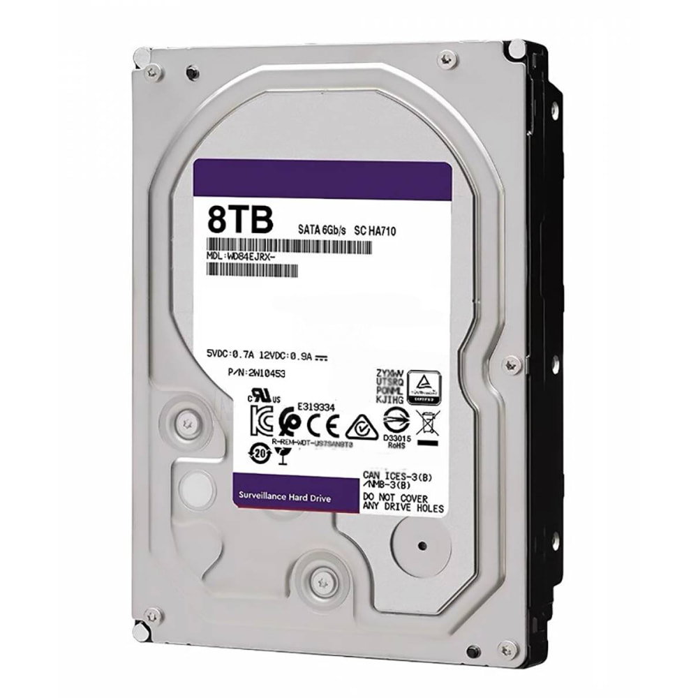 Жесткий диск 3.5" 8TB 128MB Western Digital Purple WD84EJRX купить в Украине