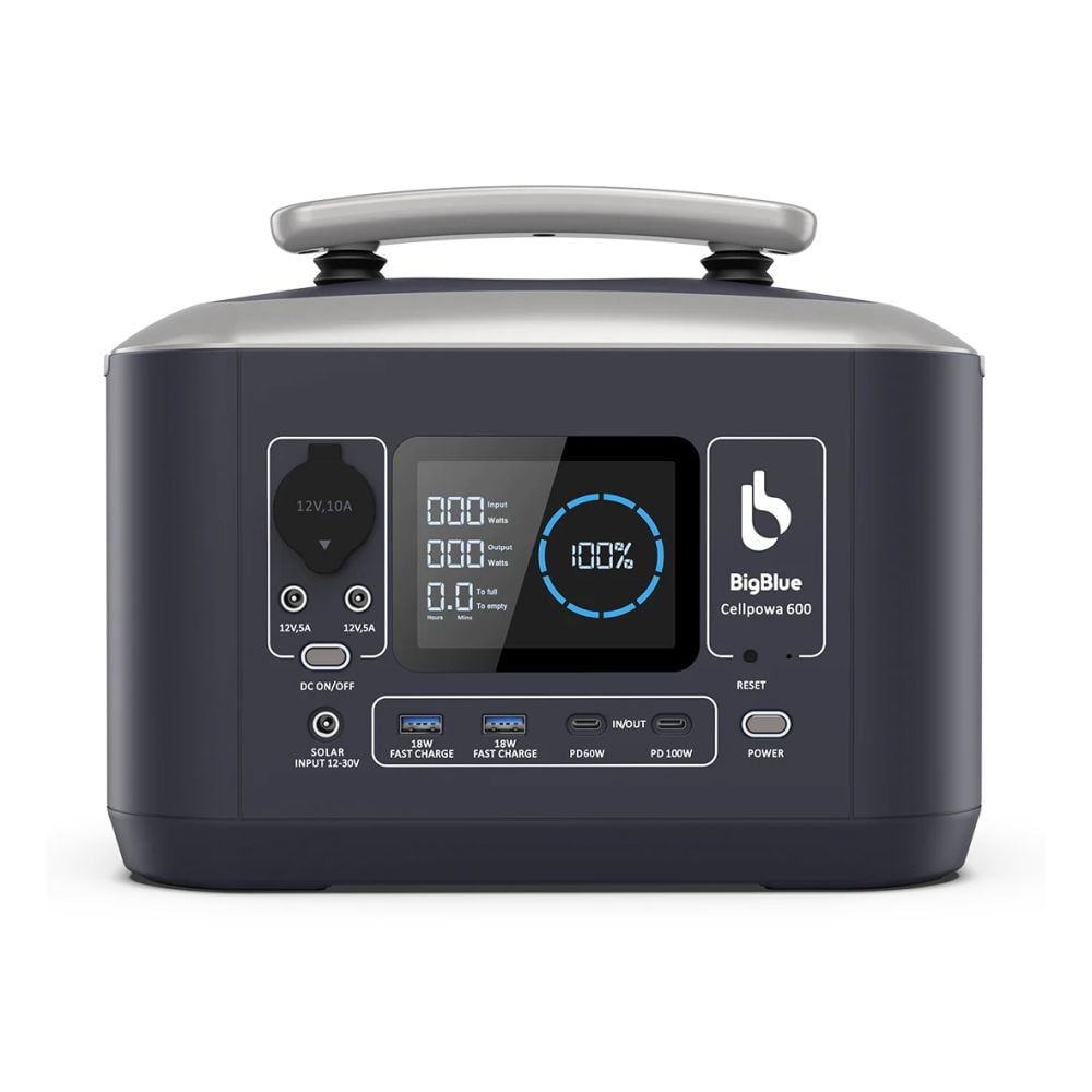 Портативна зарядна станція BigBlue CP600 600W 537.6Wh купити в Україні