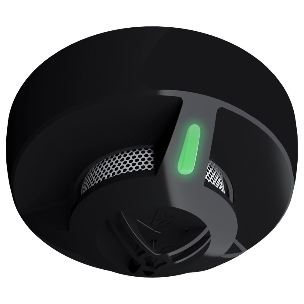 Неадресный комбинированный извещатель дыма и температуры Tiras DETECTO MLT10 Black купить в Украине