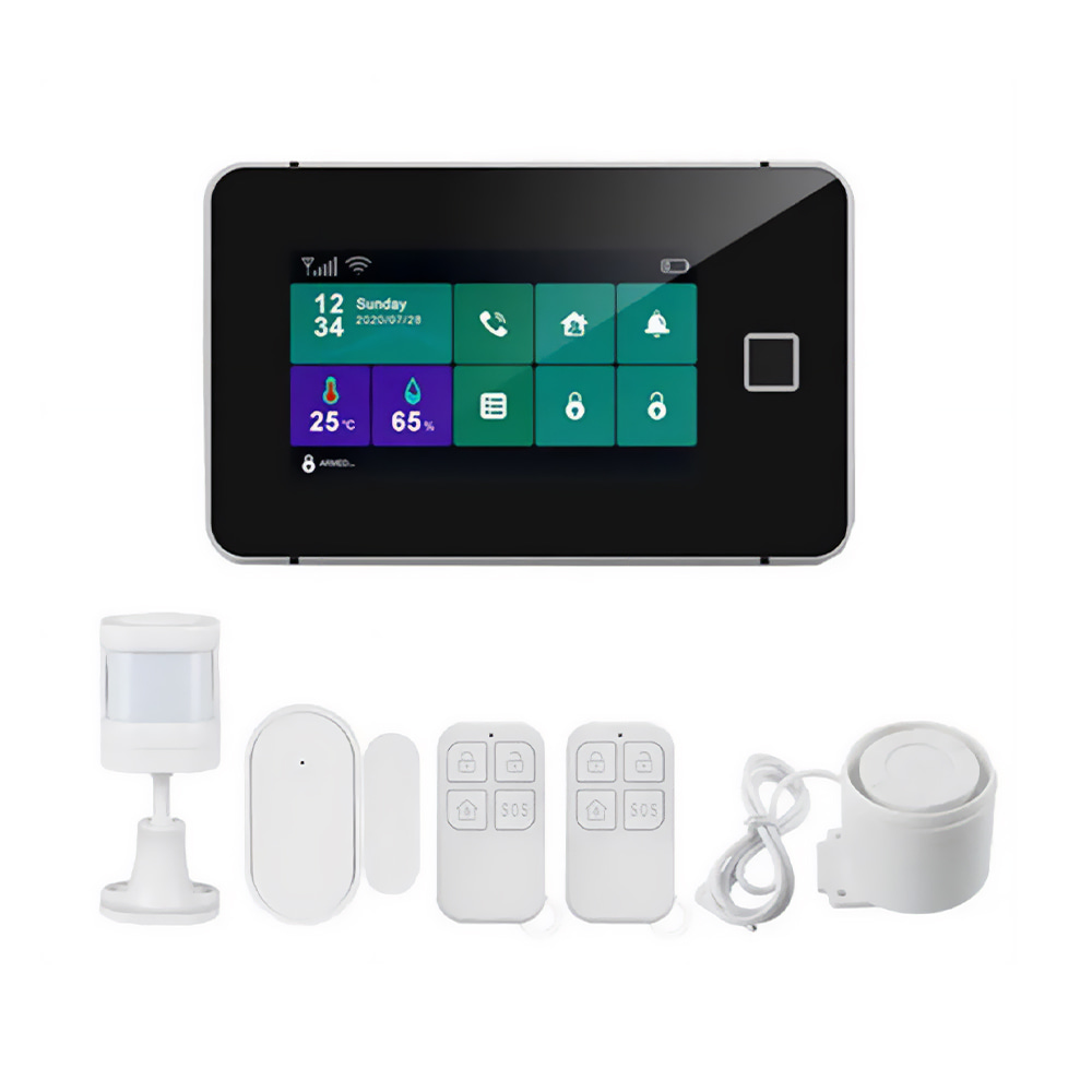 Комплект бездротової сигналізації Trinix TRX-GSM-Kit(LCD)(WiFi) з WiFi та GSM купити в Україні
