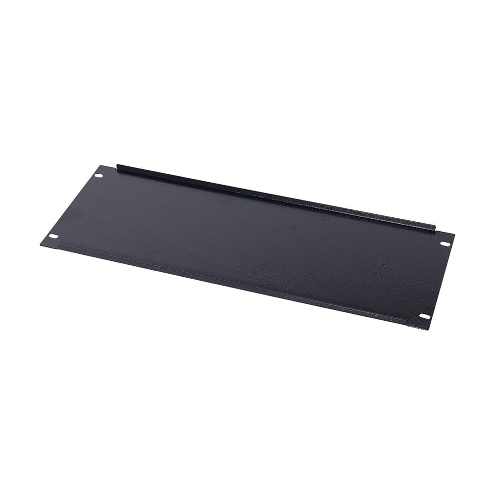 Панель/заглушка NVC-BP/4U Black для комутаційної шафи 19" купити в Україні