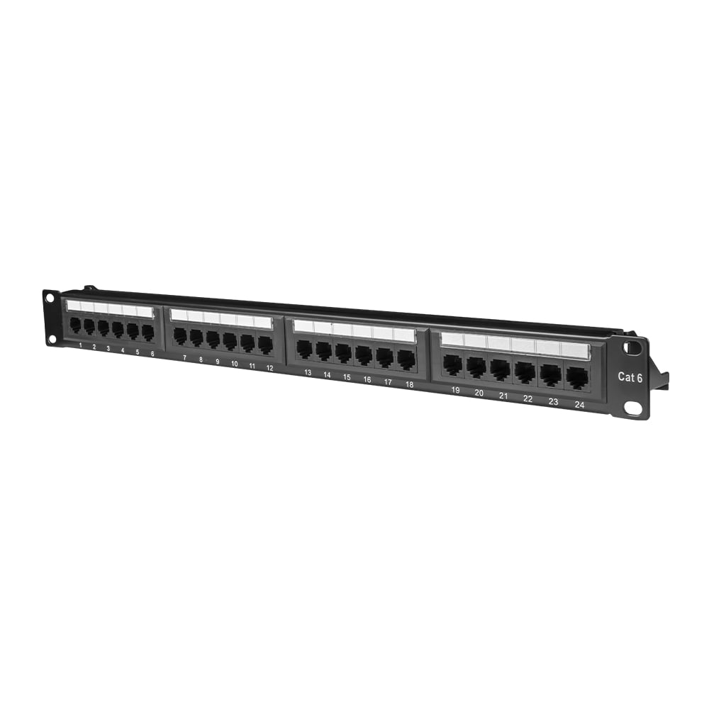 Патч-панель 24 порти E-NET UTP/24 CAT5e 19" 1U купити в Україні