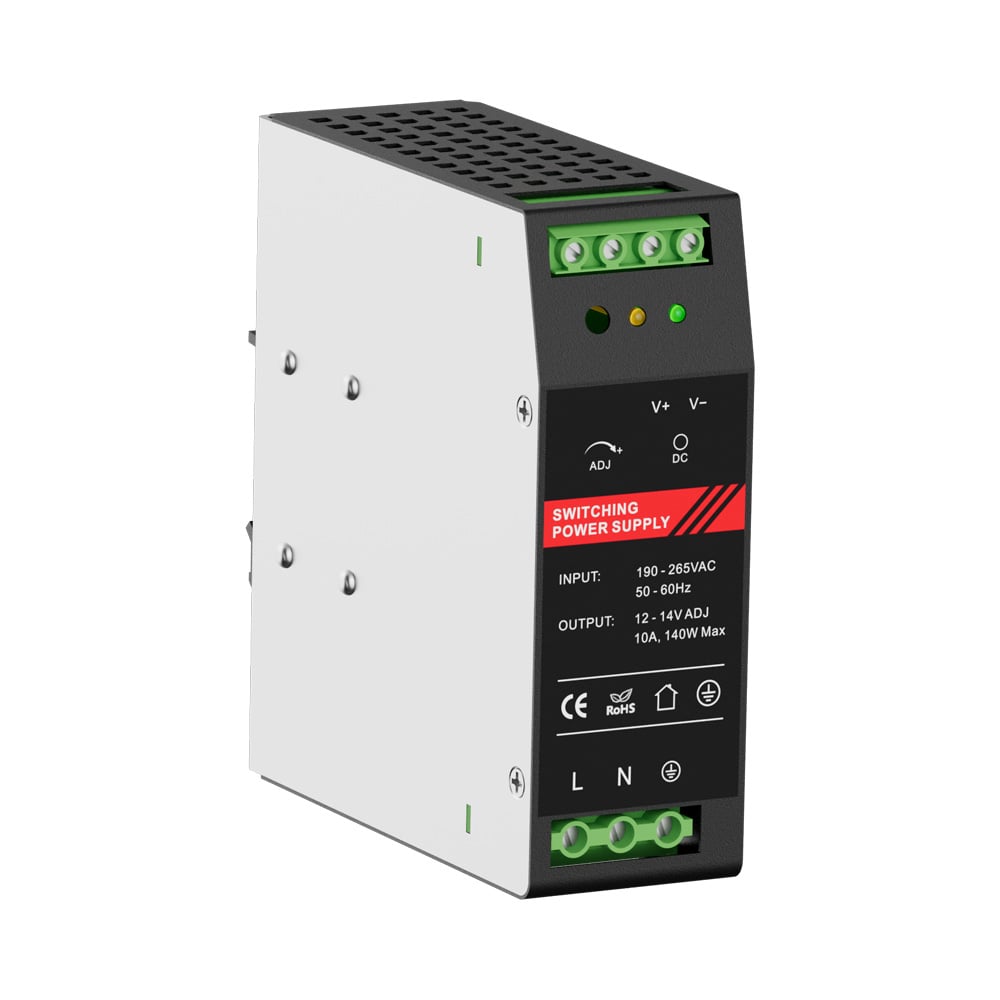 Джерело безперебійного живлення Kraft PSU-1210DIN з кріпленням на DIN-рейку купити в Україні