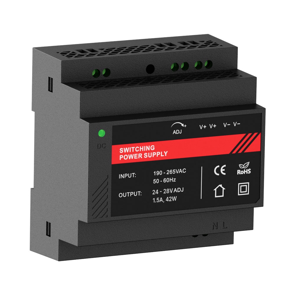 Источник бесперебойного питания Kraft PSU-24015DIN(P) 24V с креплением на DIN-рейку купить в Украине