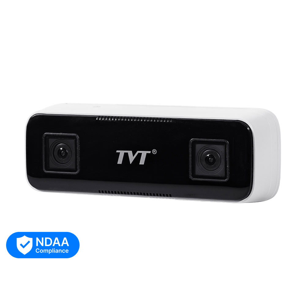 IP-відеокамера з WiFi 4Mp TVT TD-9742A3-PC f=2.1mm з подвійним об’єктивом, з 2 мікрофонами, з підрахунком відвідувачів купити в Україні