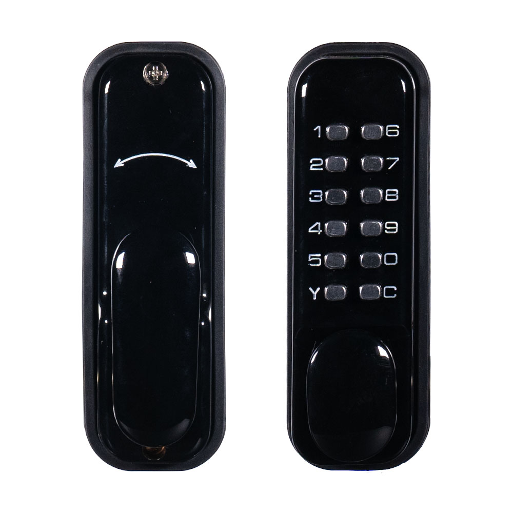 Замок механічний кодовий Trinix TRL-6102MPW Black купити в Україні