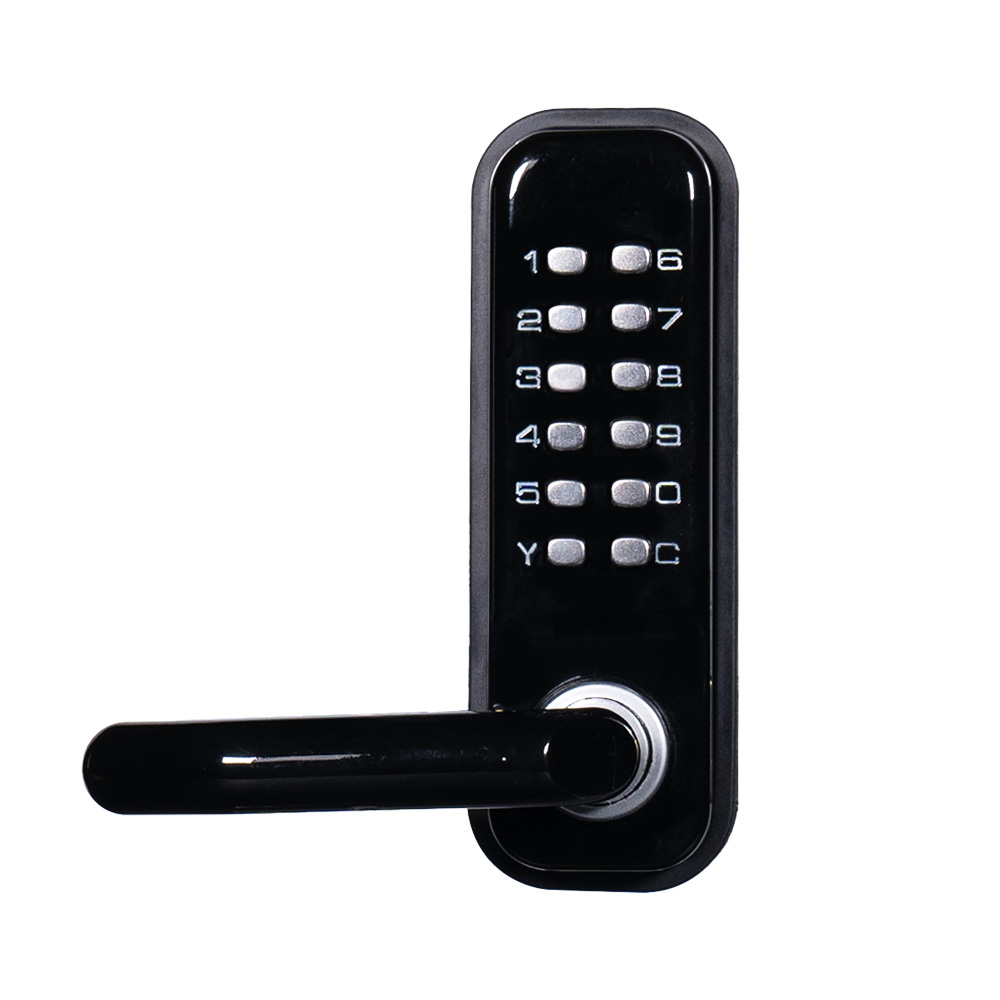 Замок механічний кодовий Trinix TRL-6101MPW Black купити в Україні
