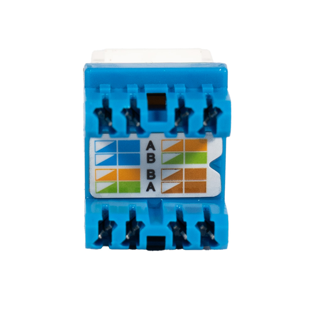 KJページ Модуль Keystone RJ45 NVC-KJ-04 CAT5/CAT6 (74-00119): купить по