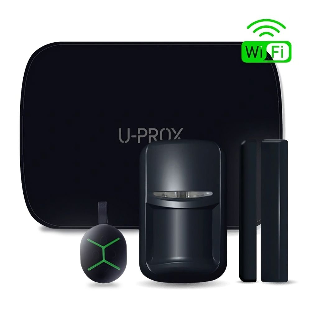 Комплект бездротової сигналізації U-Prox MPX L KF kit Black з LTE/GSM (4G/2G), WiFi купити в Україні