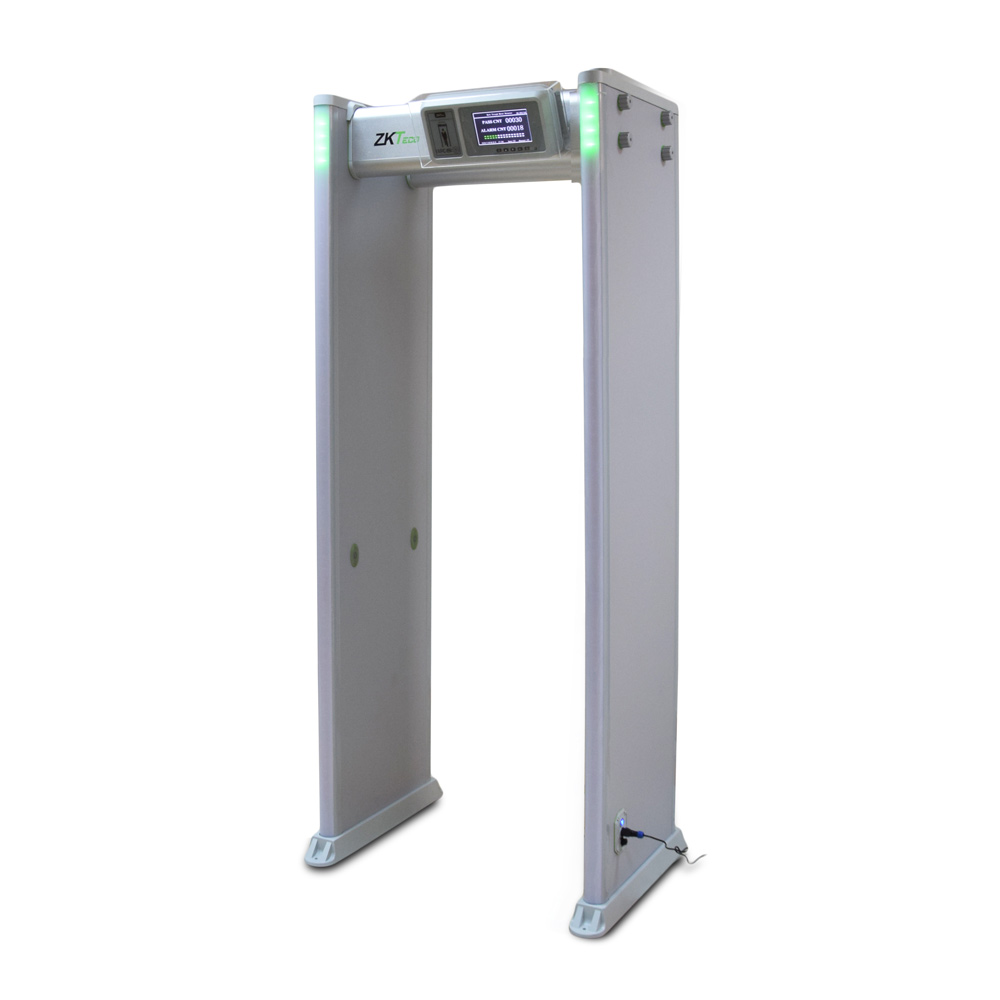 Арочный металлодетектор ZKTeco ZK-D4330 (IP65) 8H Backup Battery уличный, 33 зоны детекции, с аккумулятором купить в Украине