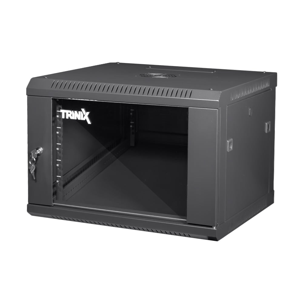 Комутаційна шафа Trinix TRX-6U/600x600x370 Black купити в Україні