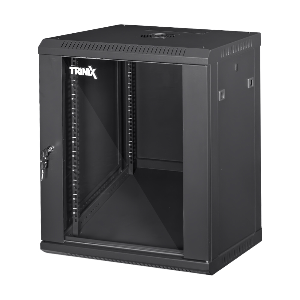 Коммутационный шкаф Trinix TRX-12U/600x450x637 Black купить в Украине
