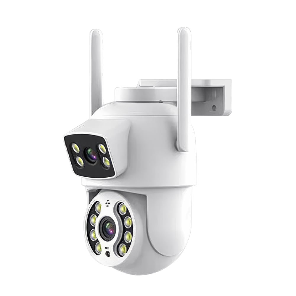 IP PTZ-відеокамера з WiFi 4Mp (2*2Mp) Light Vision VLC-9192WI/2C (Tuya) f=3.6mm+3.6mm, ІЧ+LED-підсвічування, з мікрофоном купити в Україні