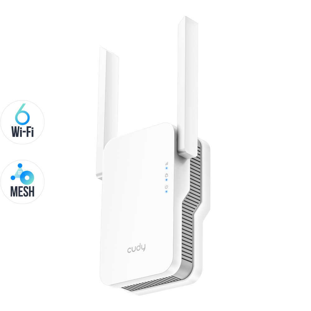 WiFi 6 Mesh ретранслятор Cudy RE3000 White гигабитный AX3000 купить в Украине