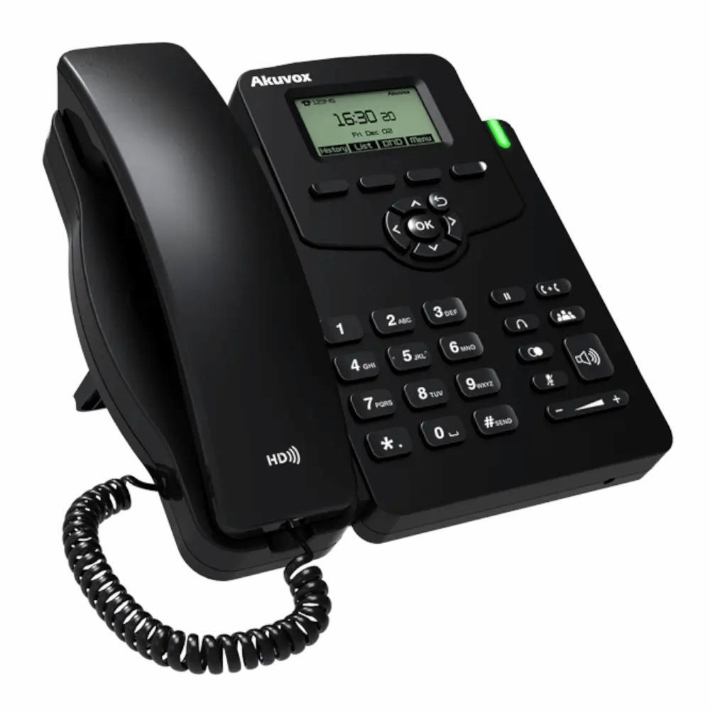 SIP-телефон Akuvox SP-R50P на 2 SIP акаунти купити в Україні